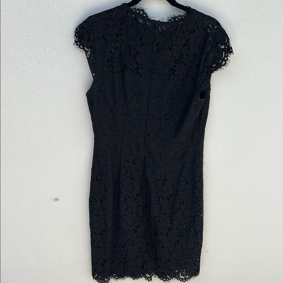 MEROKEETY NWT Lace Black Sheath Mini Dress Size Large - Picture 8 of 9